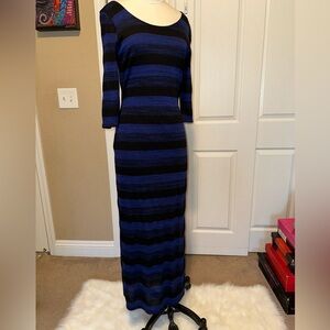 Almost Famous Maxi Dress size XL EUC